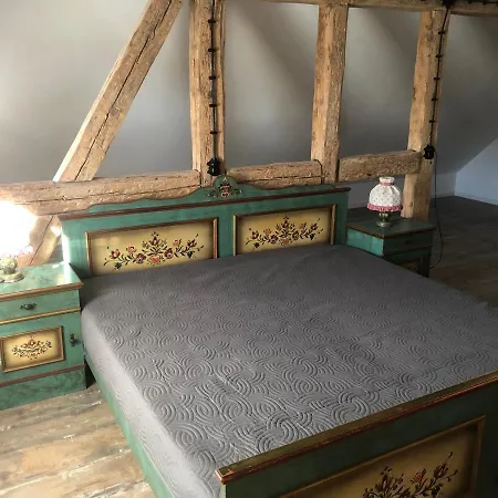Vakantiehuis Bauernhof Am Storchennest Mit Sauna Und E-tankstelle